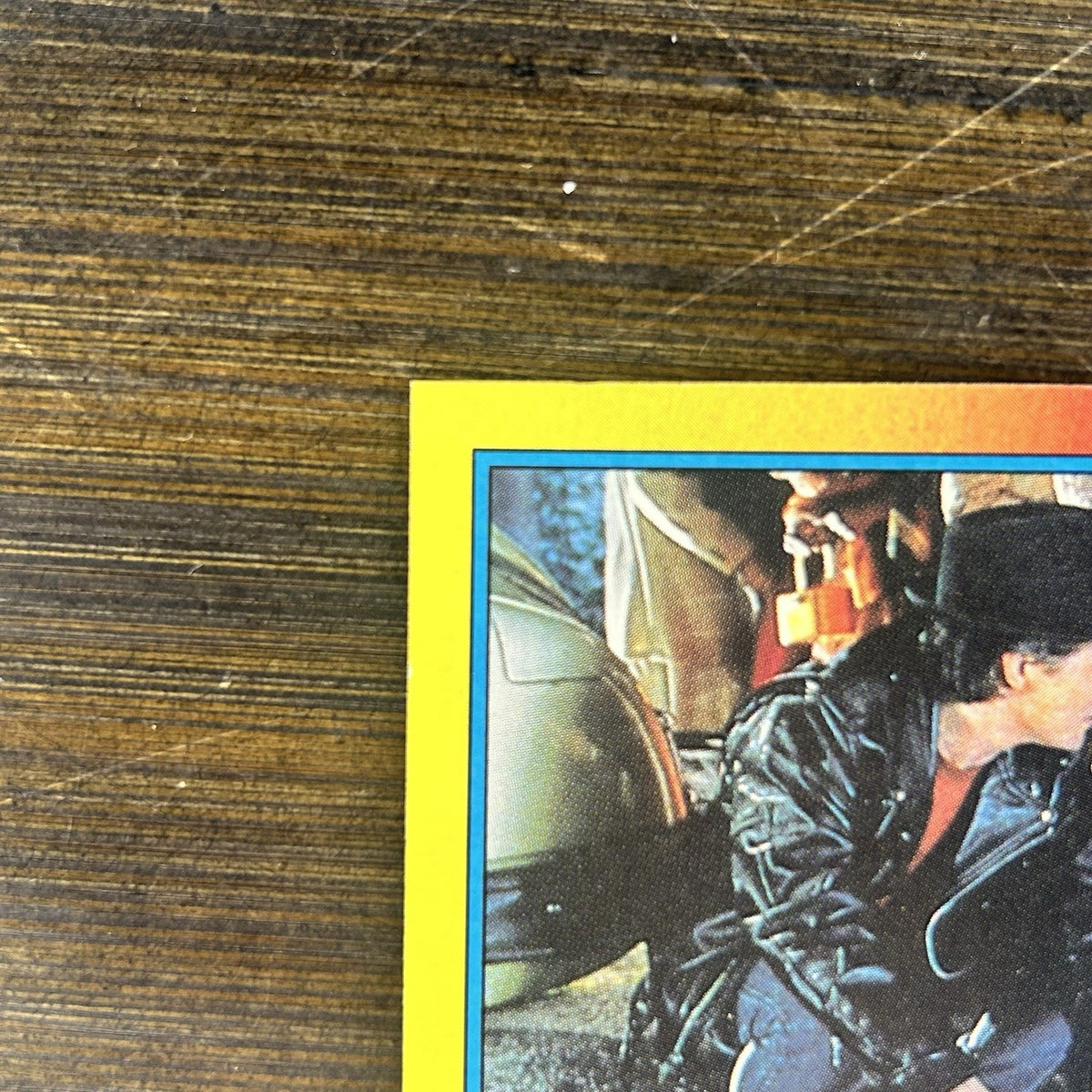 1989 Back To The Future Topps #64 Topps Trading Card "Retrieving The Almanac"