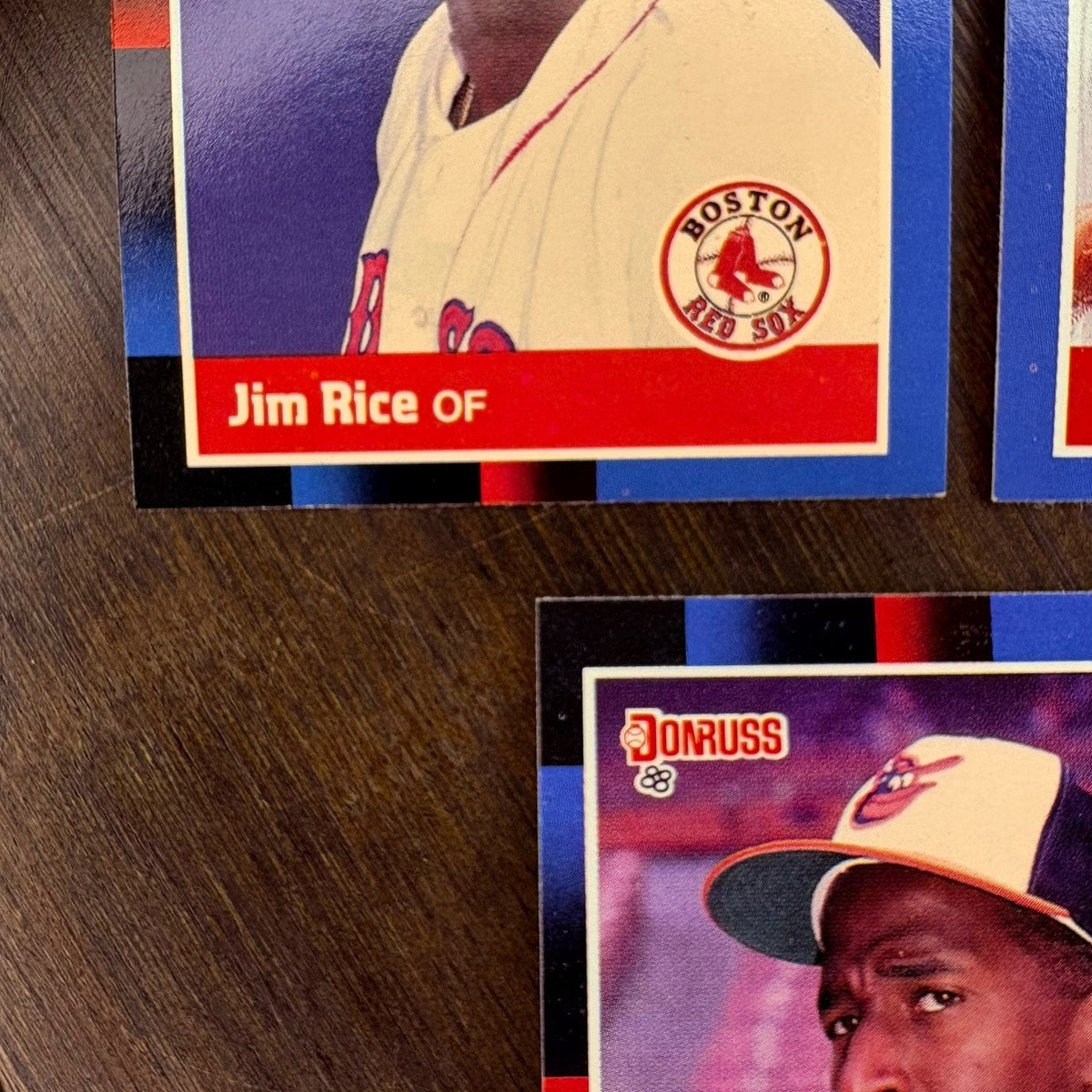 Donruss 1988 High Grade Cards #399, #398, #397, #396, #534 MLB Baseball (Lot 5)