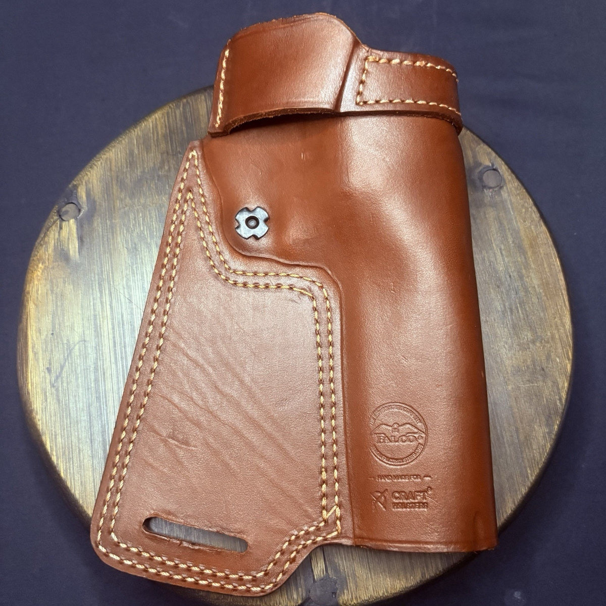 NEW Falco SOB Holster For Big Revolvers Brown Leather Made For Craft Holsters