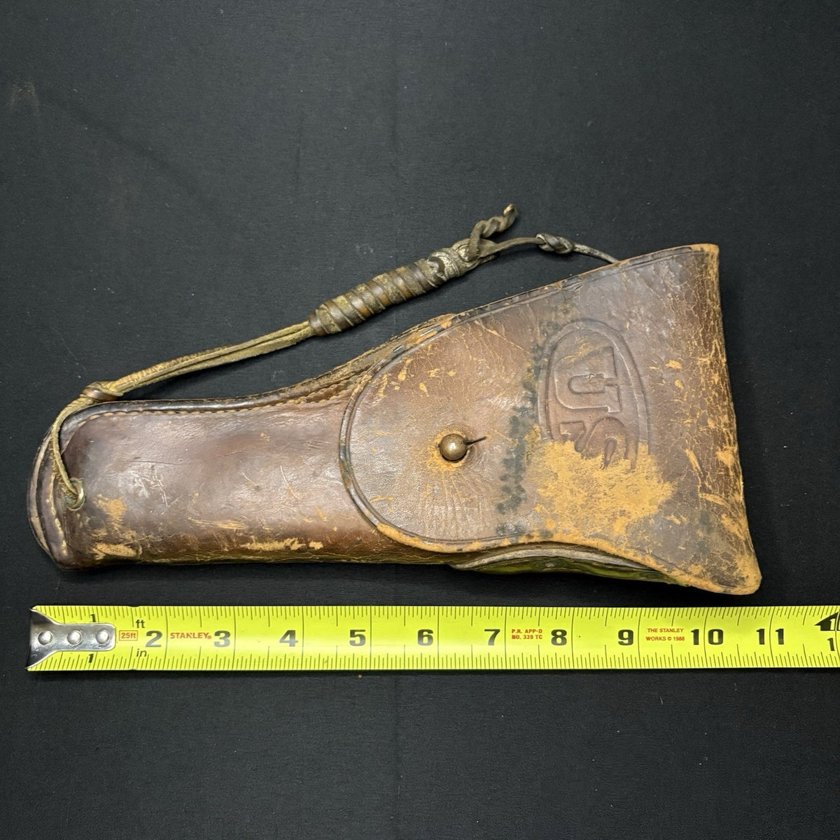 Boyt M1916 Holster US Military 1911 Marked 1942 Vintage Leather WWII