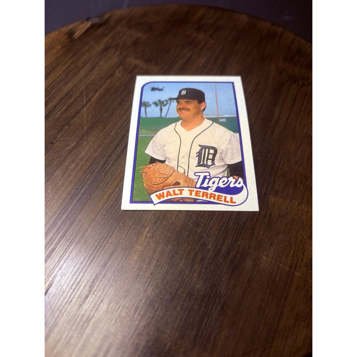 1989 Topps #127 Walt Terrell Tigers 8 High Grade See Photos