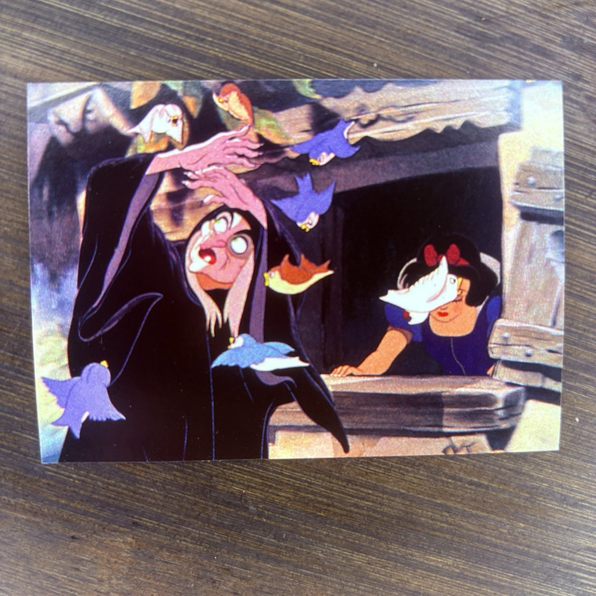 1994 SkyBox Snow White Trading Card #47 "Sensing Danger" High Grade, See Photos