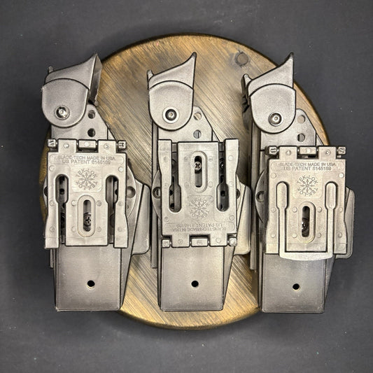 Blade-Tech X26 Taser Holster Right Hand W/Hood Duty Tactical Security (Lot Of 3)