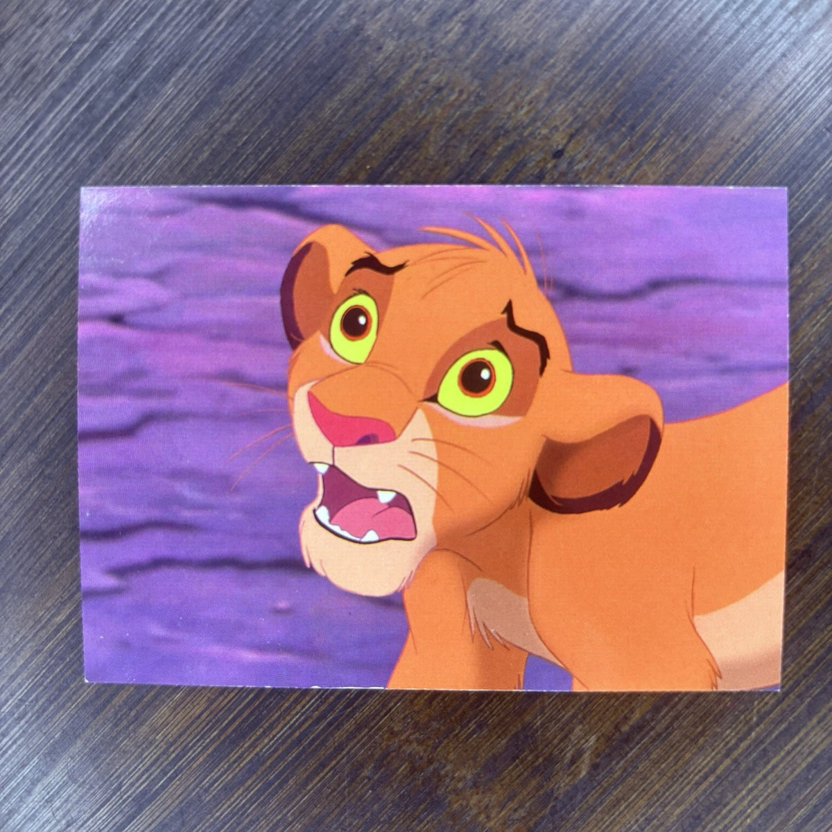1994 SkyBox The Lion King #22 "The Kings" High Grade Trading Card, See Photos