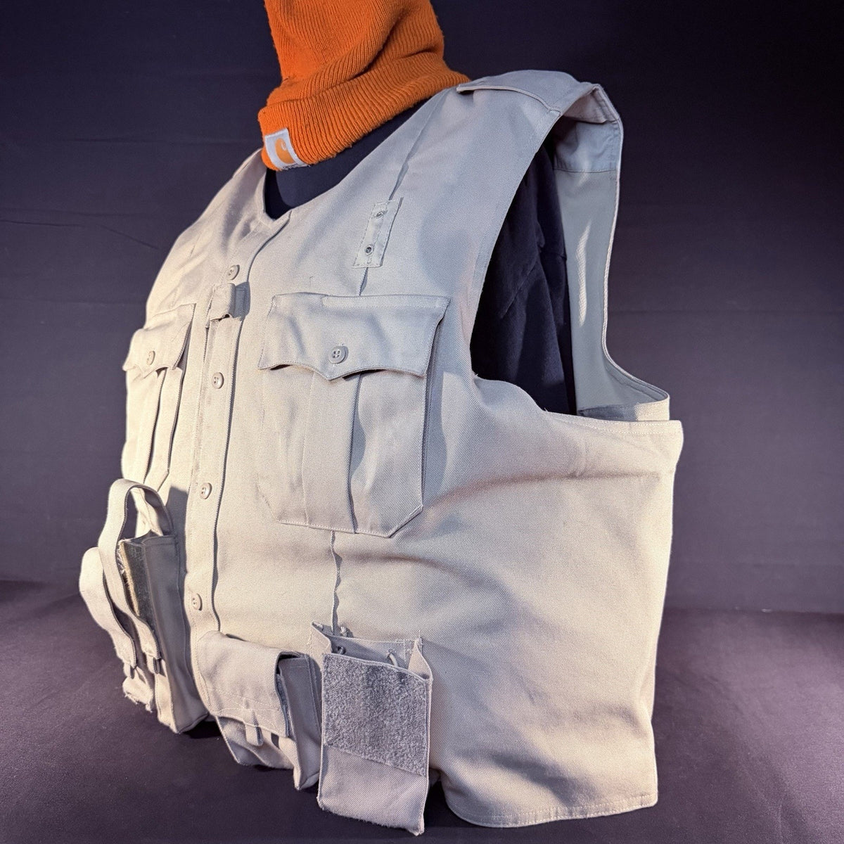 Elbeco Tactical Carrier Size XXXL 3XL Tan Body Shield w/Magazine & Radio Pouches