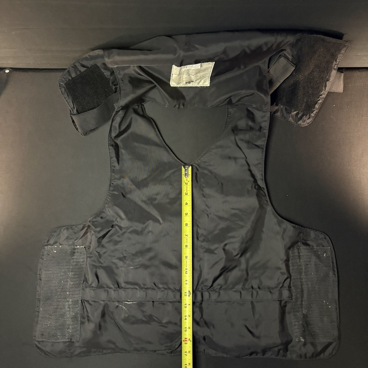 ABA Tactical Plate Carrier Vest Size XL Black With Pouches