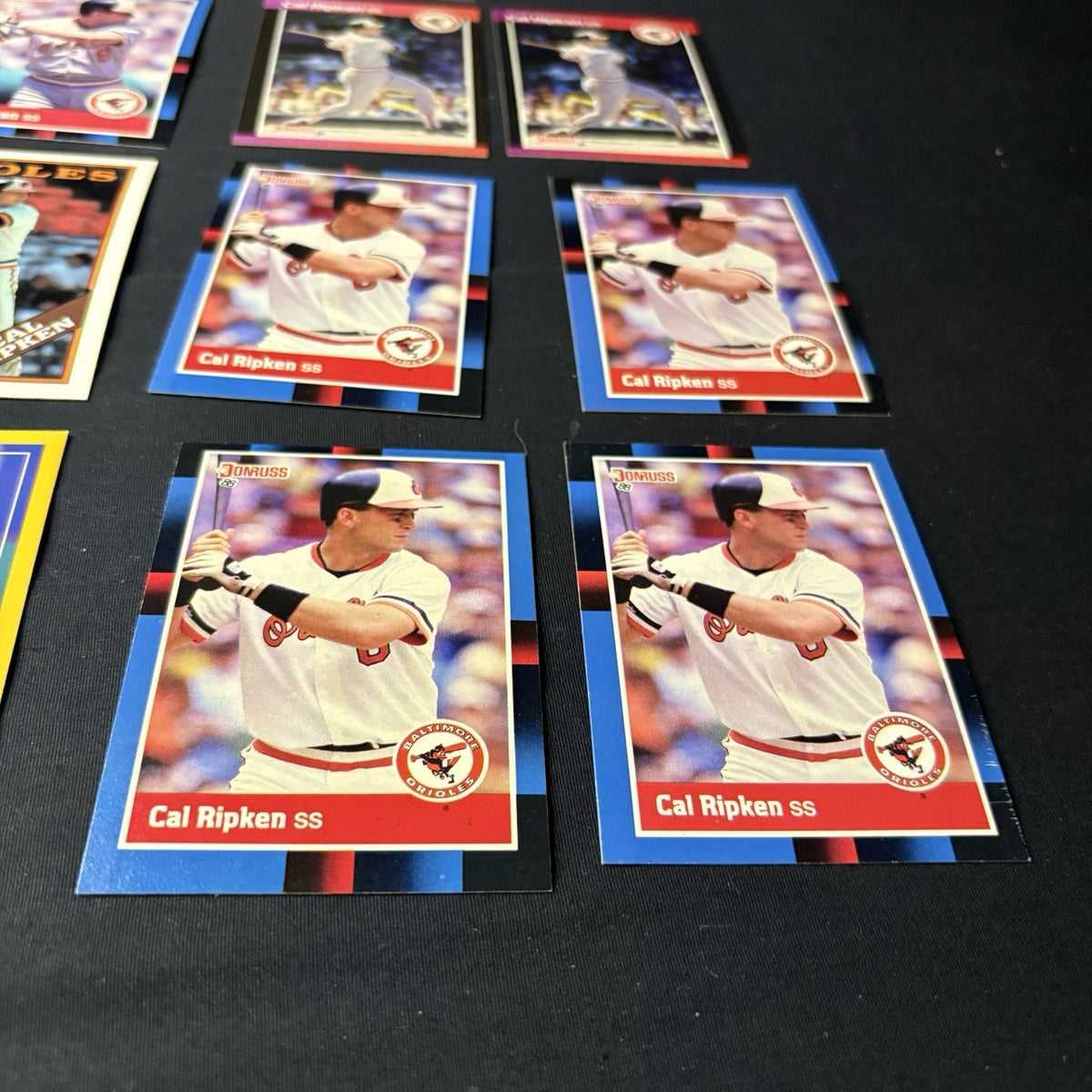 Cal Ripken Jr. 1988 Lot (15) High Grade Card Baltimore Orioles HOF Topps Donruss
