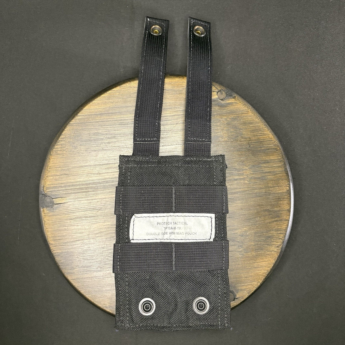 Protech Double Pistol Magazine Pouch TP10A MOLLE w/Retention Clips