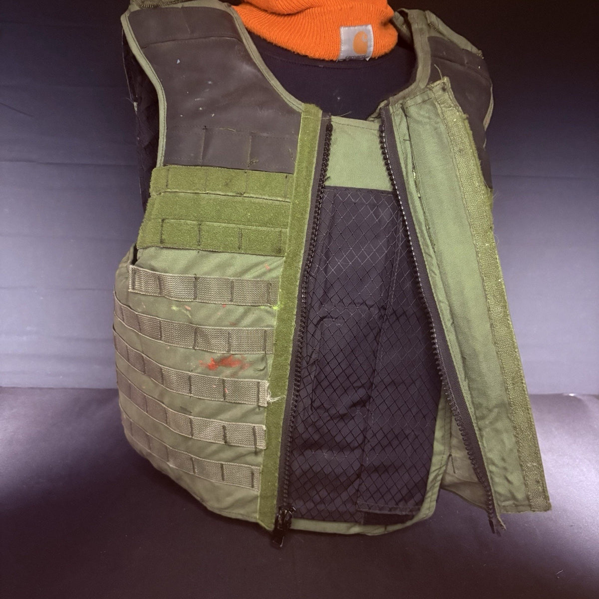 Protech 3A Tactical Carrier Size XL Vest Overlap Chest IIIA Shoulder Armor