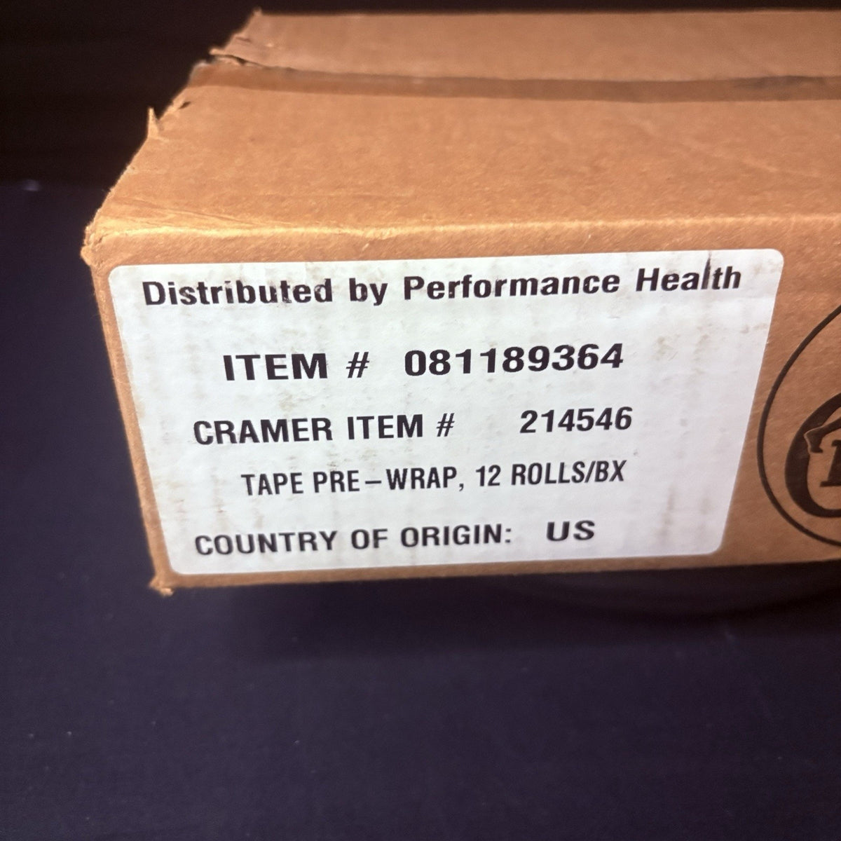 Cramer Tape Underwrap, Sports PreWrap, 3 Rolls, 2.75" X 30 Yard Roll Beige
