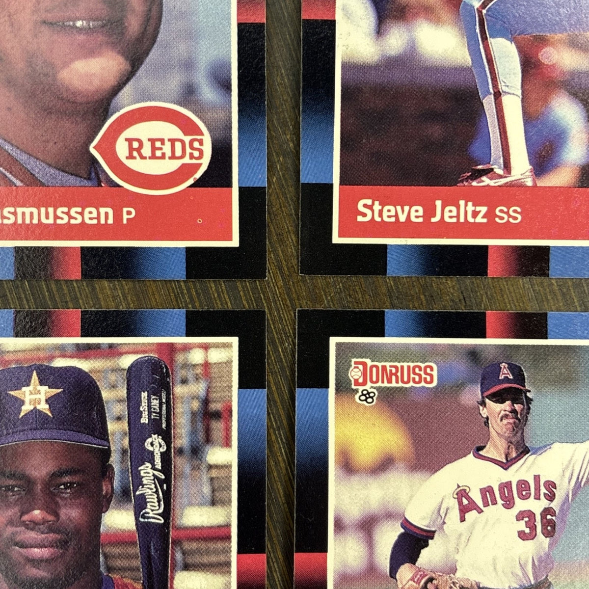 Donruss 1988 High Grade Cards #574, #575, #576, #577, #578, #579 (Lot of 6)