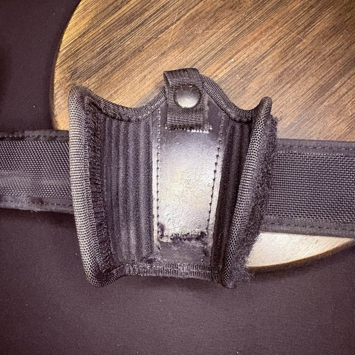 Bianchi Nylon Duty Belt 40"- 46" w/Radio Pouch & 10mm, .45 Pouch + Belt Keepers