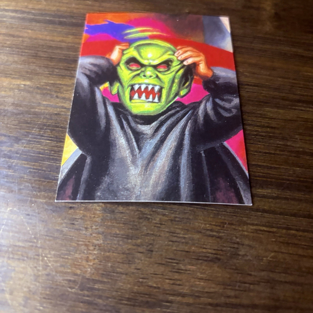 1996 Goosebumps Haunted Mask #44 High Grade Topps Trading Card, See Photos