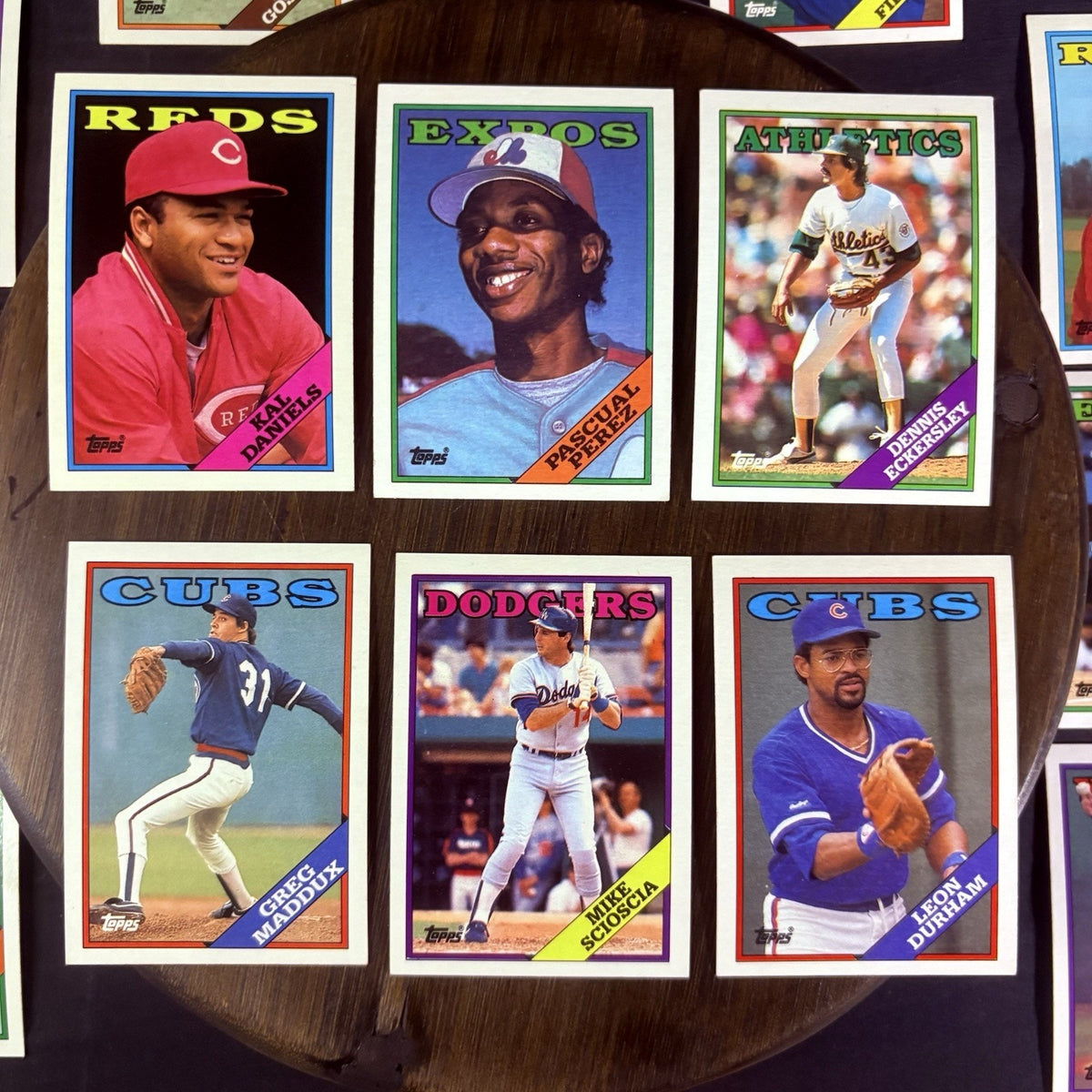 1988 TOPPS High Grade Baseball Card Lot Of 35