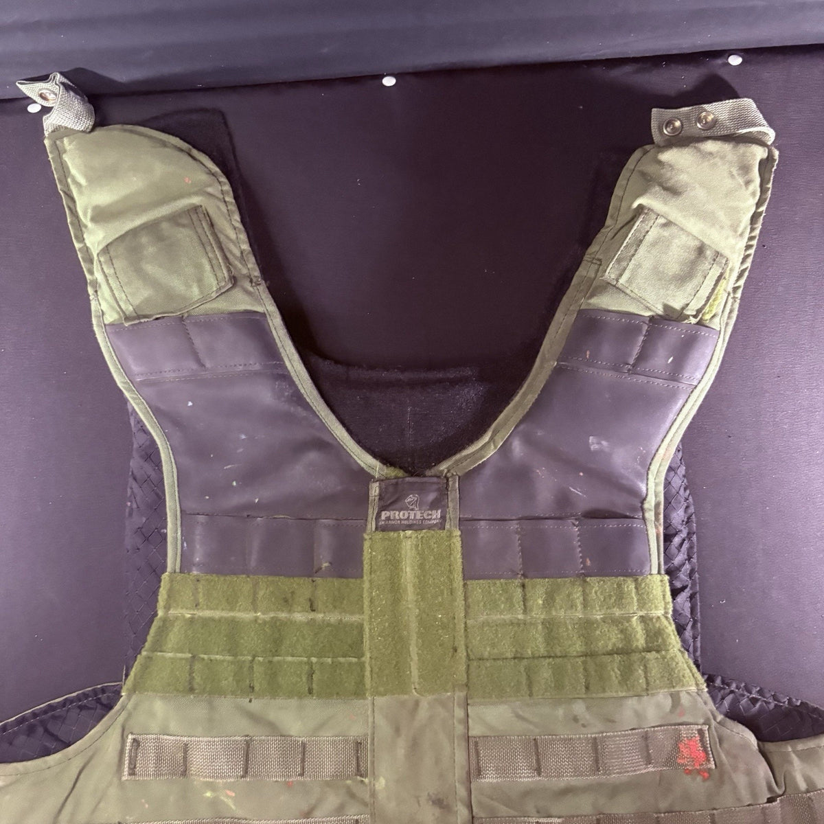 Protech 3A Tactical Carrier Size XL Vest Overlap Chest IIIA Shoulder Armor