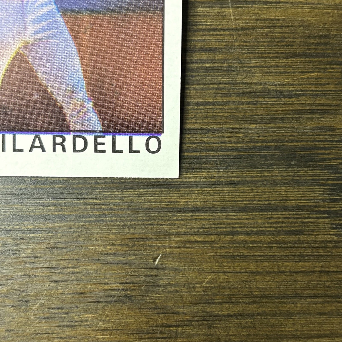 Dann Bilardello Cincinnati Reds 1986 Topps #253 ERROR Card See Photos