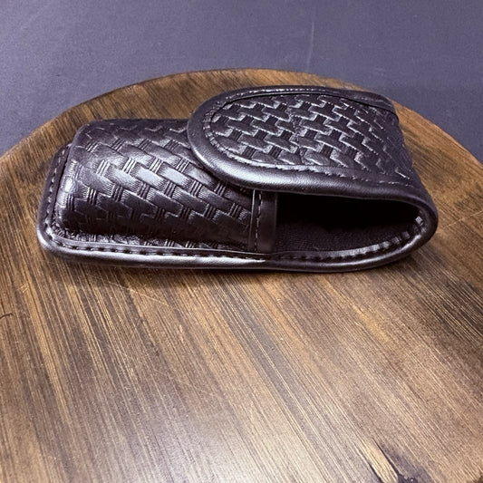 Bianchi Mace Pouch 7911 Size Small Basketweave Law Enforcement Hidden Snap