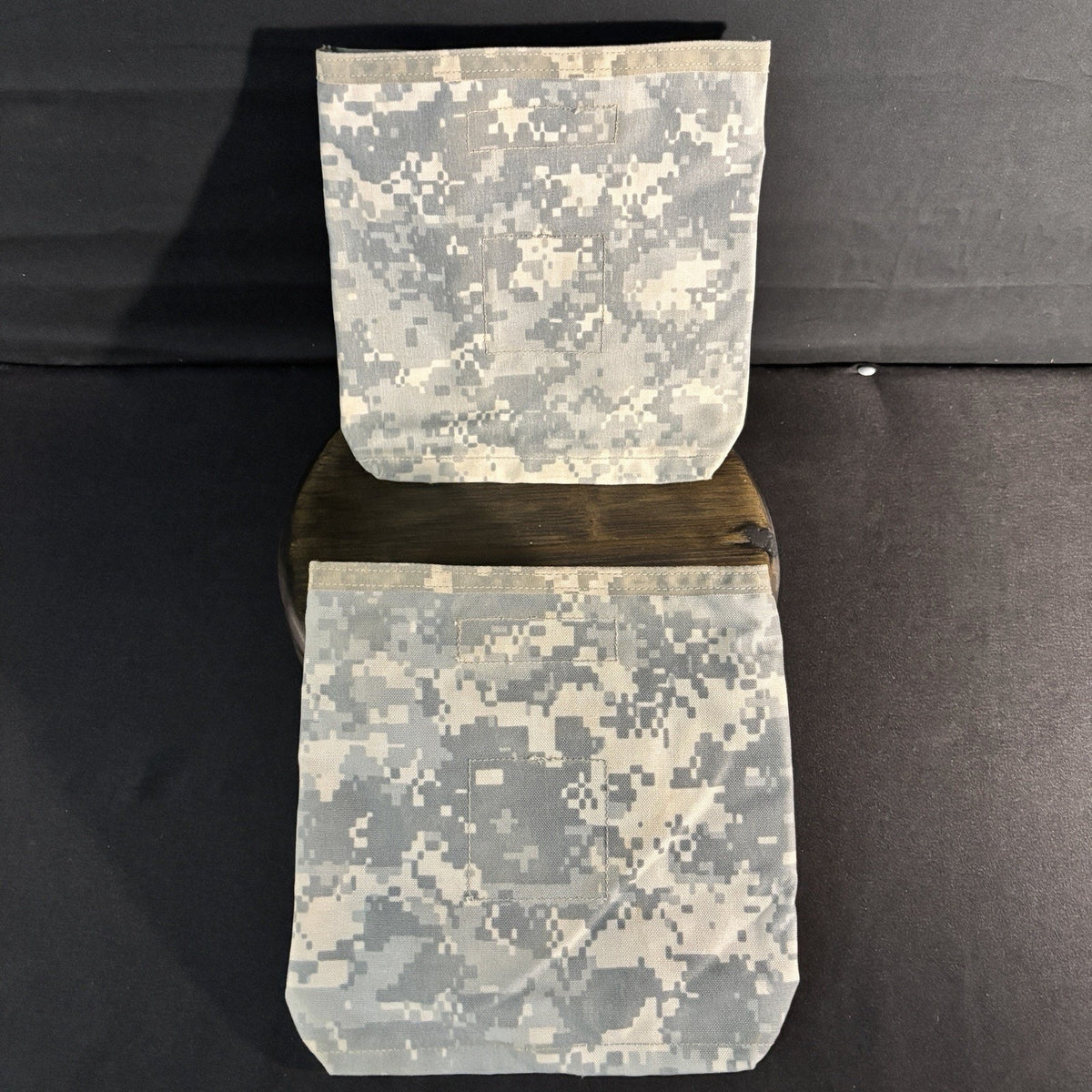 USGI Side Plate Carrier MOLLE Size 8"x8" ACU Improved Vest Pocket Set of 2 USED