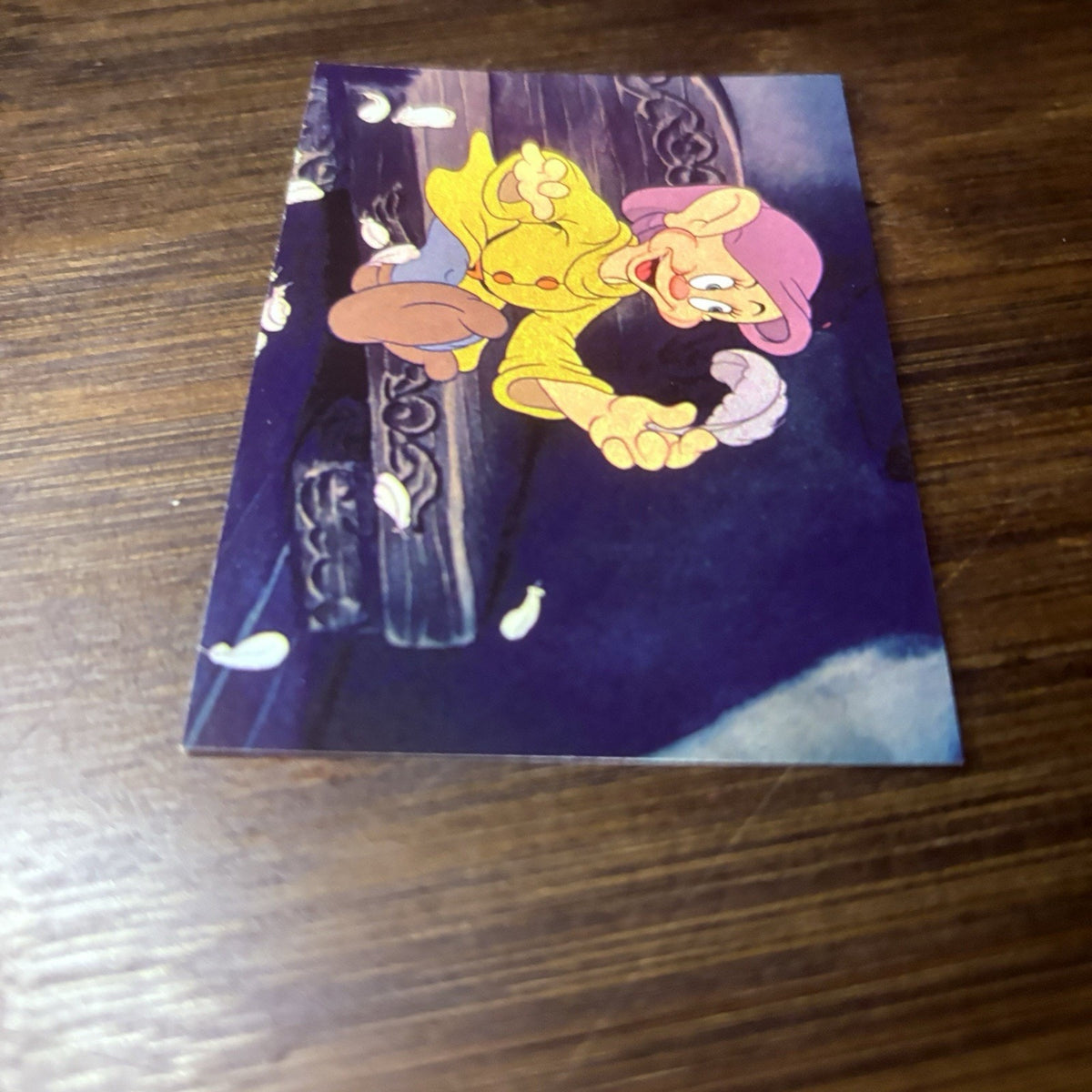 1994 SkyBox Disney Snow White "Time For Bed" #44 High Grade Trading Card