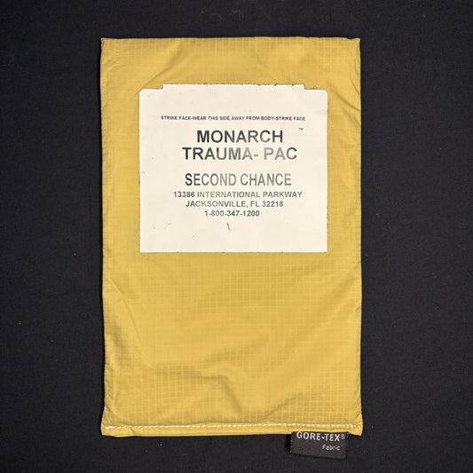 Second Chance Trauma Plate Monarch Pac 5.5"x 8.5" Soft Impact Gor-Tex