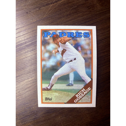 1988 Topps Tiffany Rich Gossage Baseball Cards #170 High Grade See photos