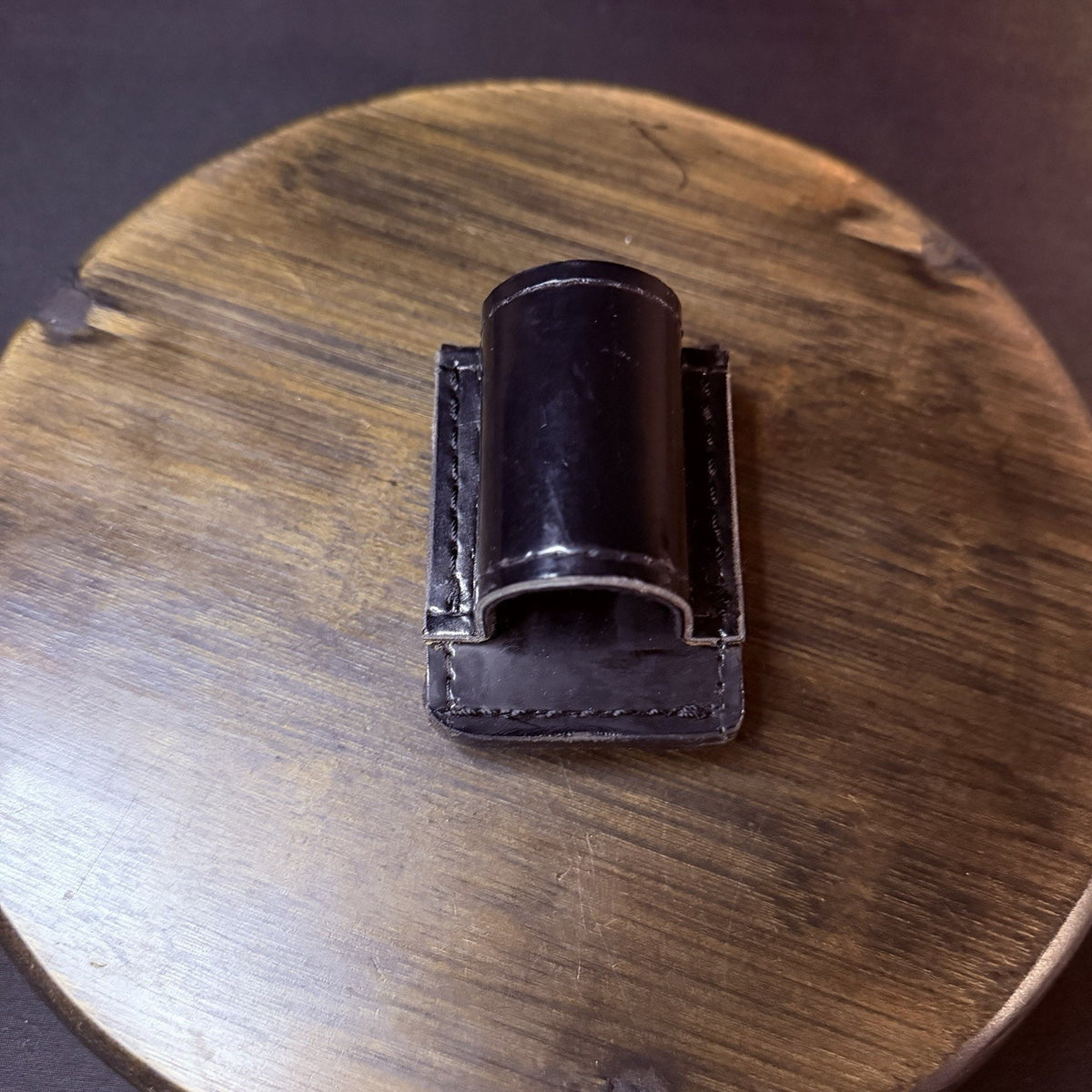 Gould & Goodrich Flashlight Holder For Streamlight Stinger Hi-Gloss Leather H676