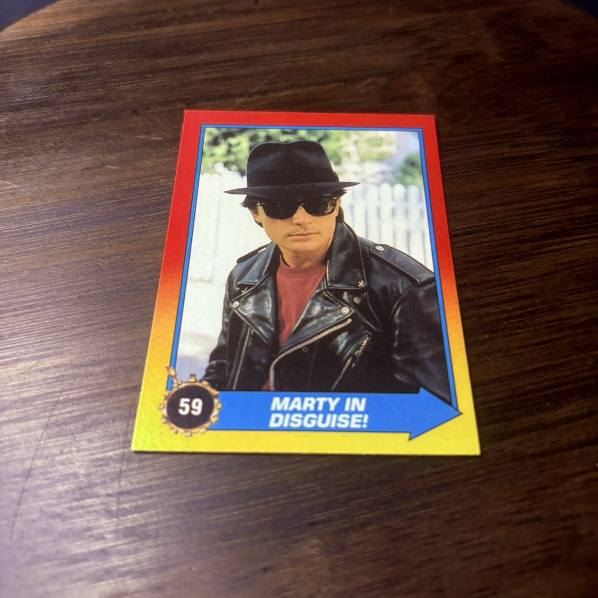 Back To The Future 2 1989 Topps #59 Marty In Disguise, High Grade See Photos