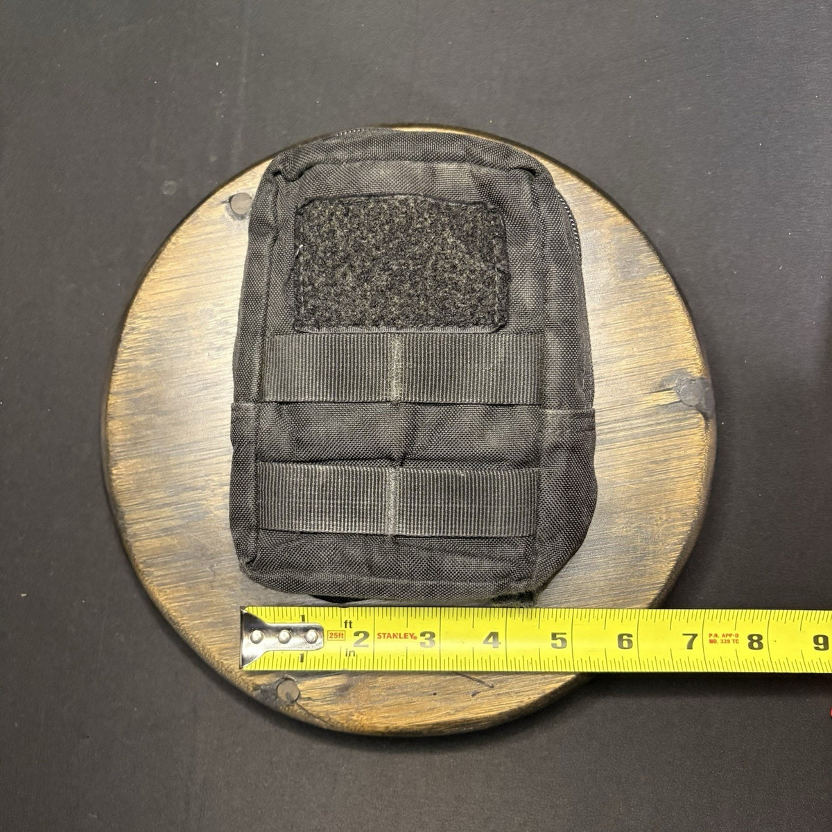 Tactical MOLLE Pouch Size 4.5"x 6.5" Black Nylon