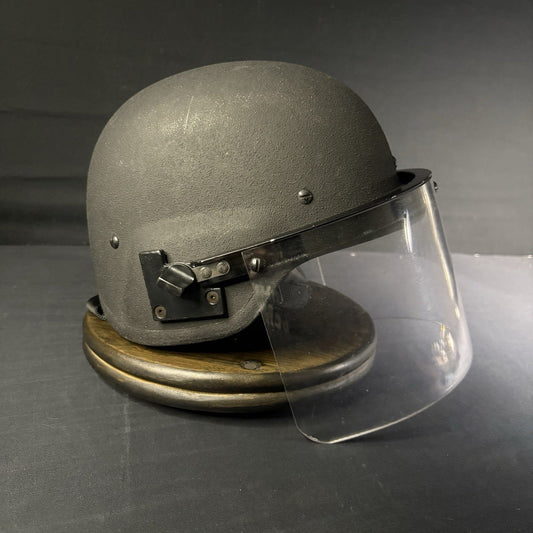 Gentex Ballistic IIIA (3A) Helmet w/ Removable Face Shield USA Made Large Bullet Proof