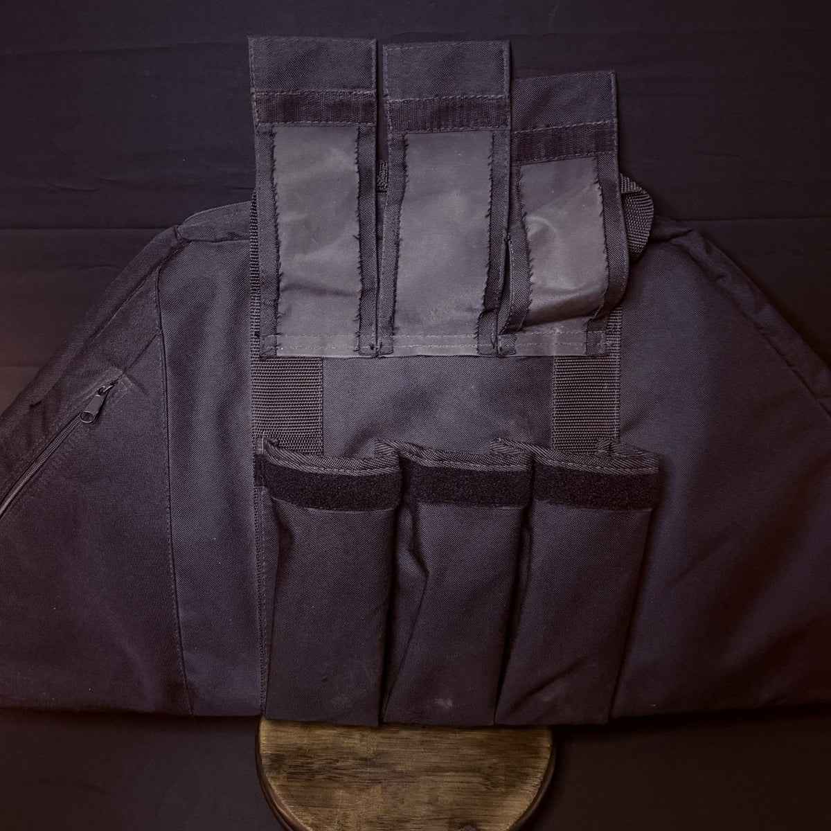 Bagmaster Range Gun Bag Size 36"x 16" Black with Three Magazine Pockets