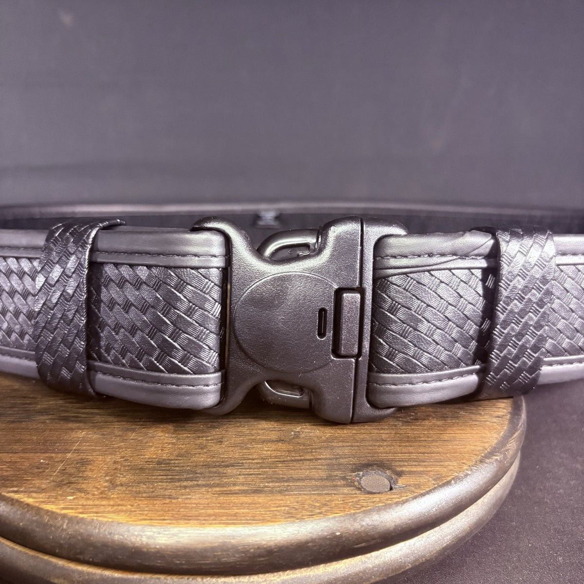 Bianchi 7950 Duty Belt Size XXL 52"- 58" w/ Cop-Loc Buckle, Basketweave Leather