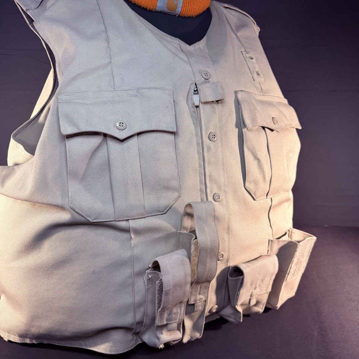 Elbeco Tactical Carrier Size XXXL 3XL Tan Body Shield w/Magazine & Radio Pouches