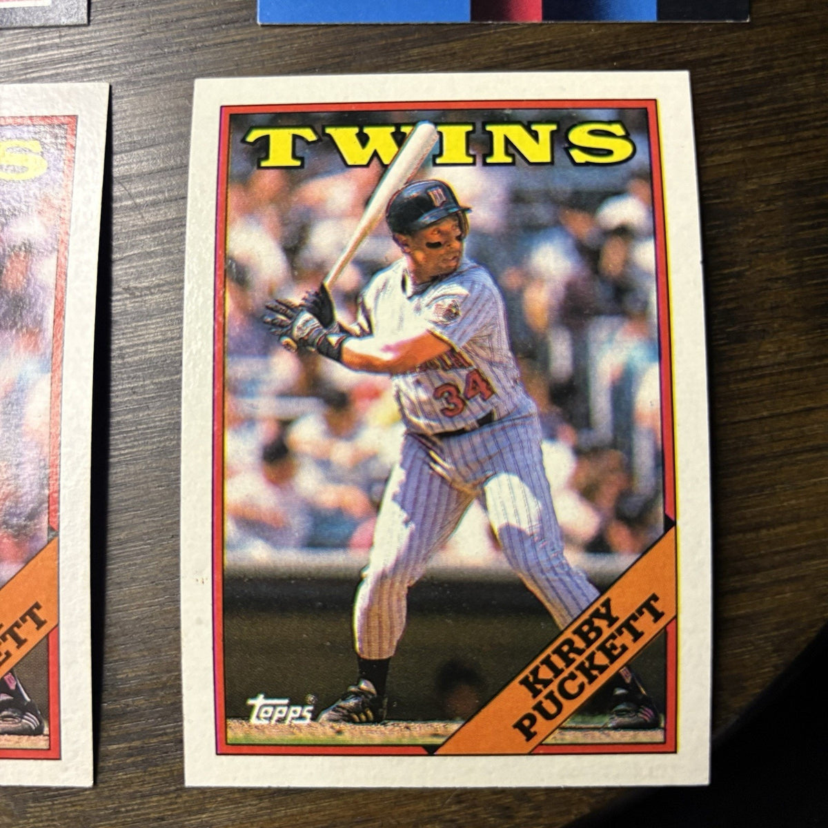 Kirby Puckett 8 Card Lot MLB Mint Condition
