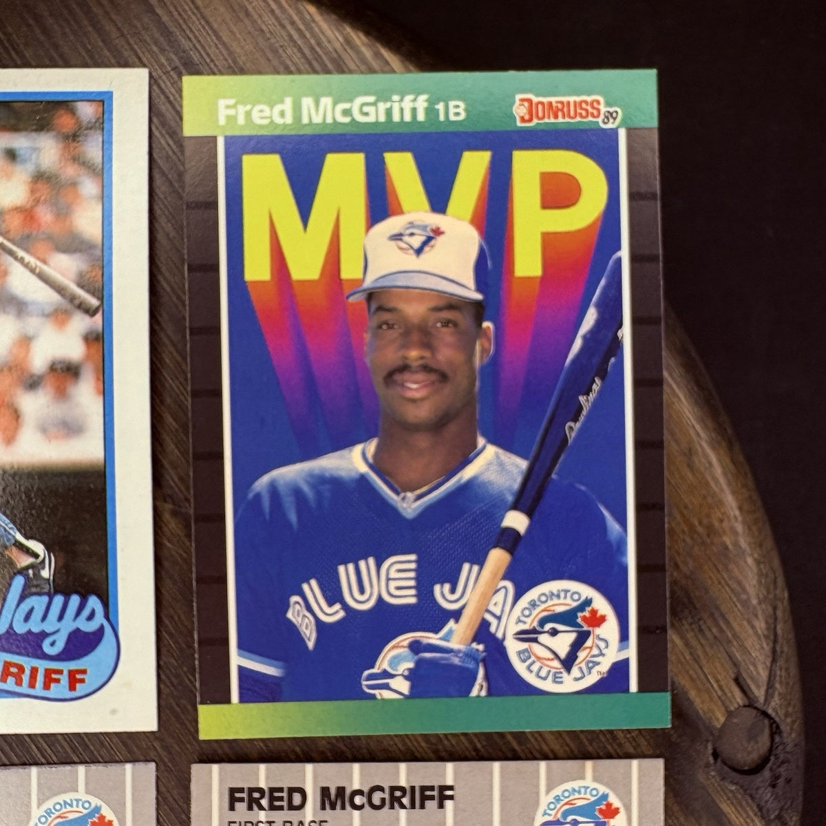 1989 Fred Mcgriff (Lot Of 6) Trading Cards BC-19, #240, #745 HIGH GRADE