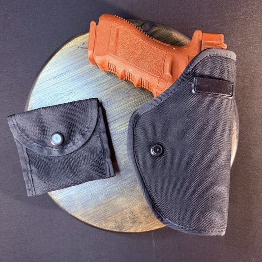 Safariland Glock Holster Nylon Universal Size With Small Nylon Pouch