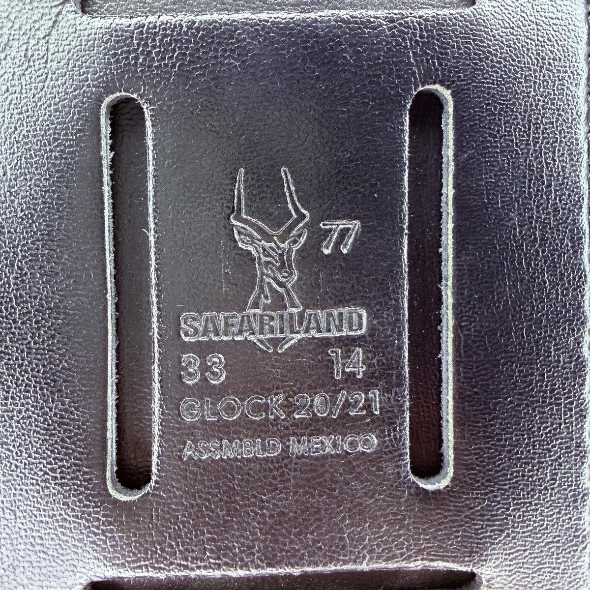 Safariland Double Magazine Pouch GLOCK 20/21 w/ Tex Shoemaker Handcuff Case 204