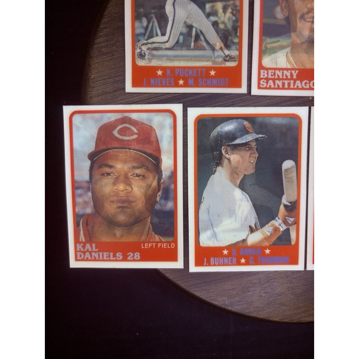 Vintage 1988 Hologram Sportflics (Lot of 7) Rare High Grade Card BO JACKSON