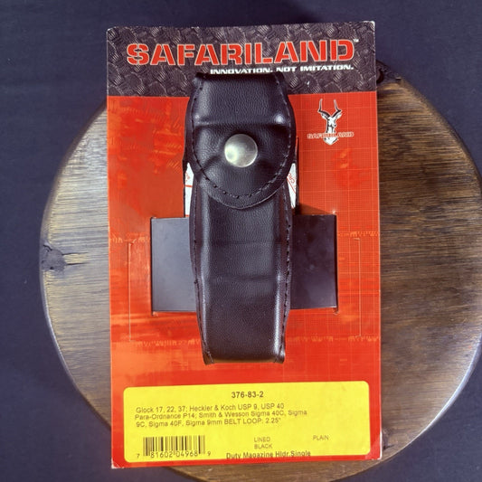 Safariland GLOCK Magazine Pouch Single Glock 9mm .40 .45 Leather Carrier 376-83