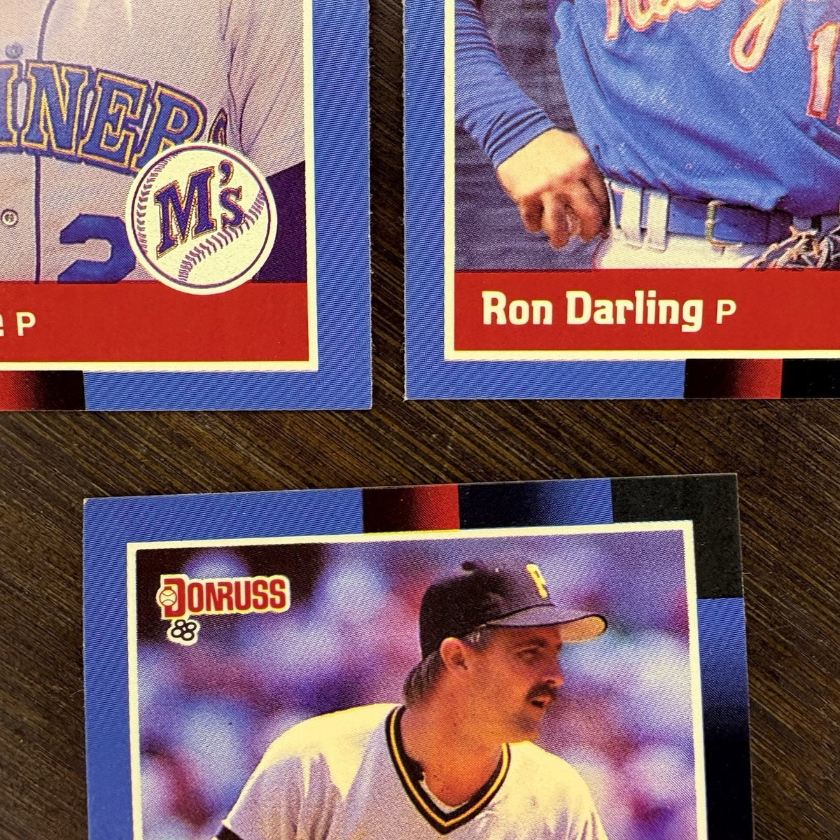 Donruss 1988 High Grade Cards #79, #77, #76, #75, #74 MLB Baseball (Lot 5)