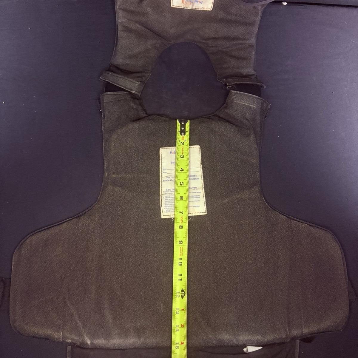 PB Armor 3A Bullet Proof Vest Size Large IIIA Ballistic Concealable Body Armor
