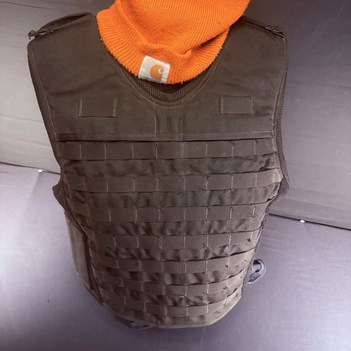 NEW ABA Tactical Plate Carrier Size XL Black Nylon MOLLE Vest