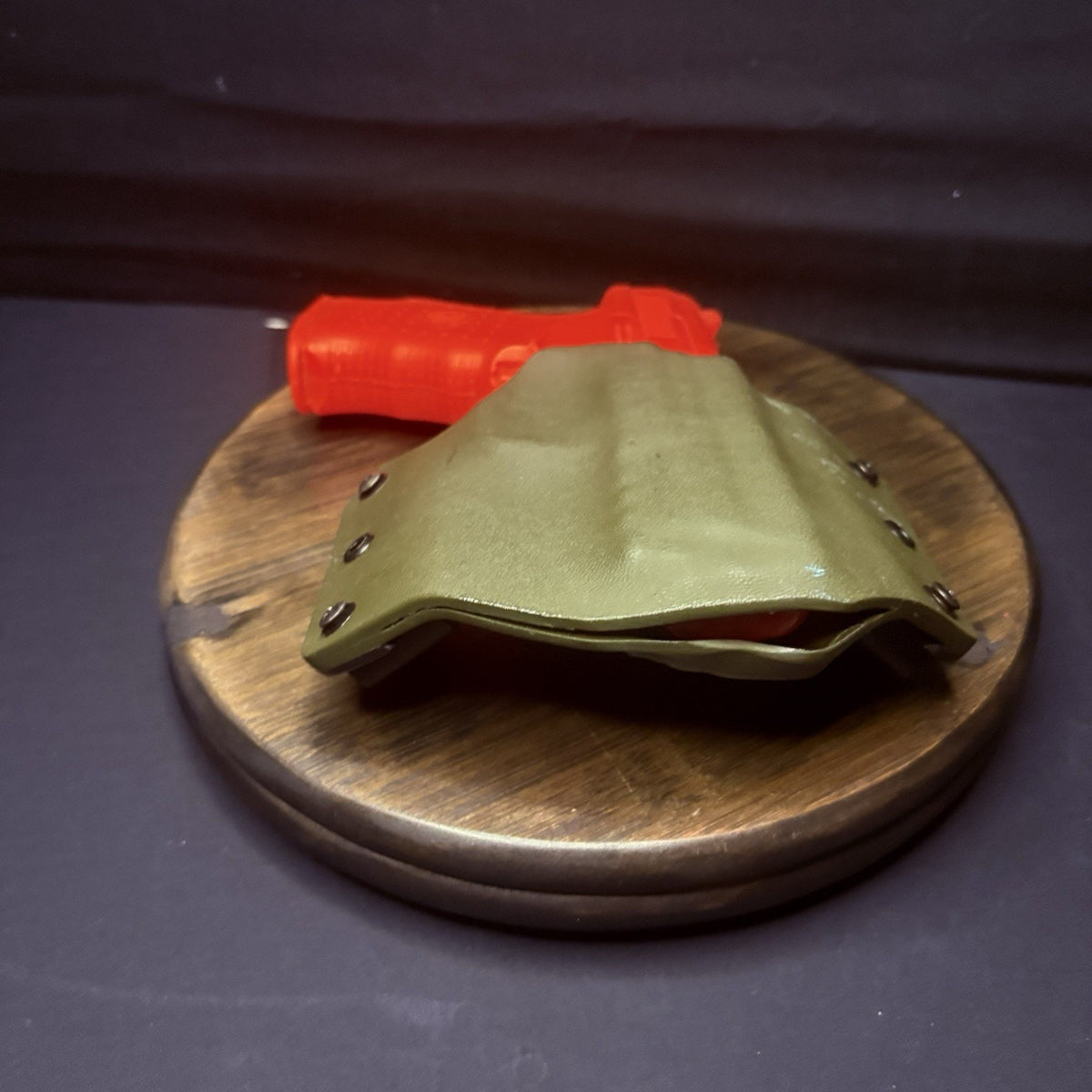 Smith And Wesson Kydex Holster Size SW99 OD Green Double Belt Loops