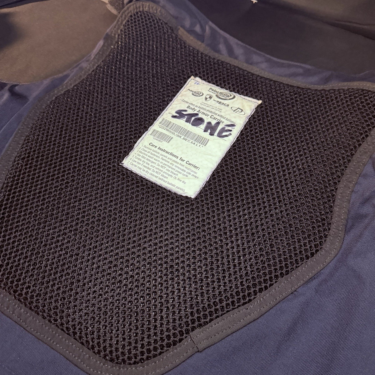 PB Tactical 3A Carrier Vest Size XXXXL 4XL 64 Long Ballistic IIIA w/ Padding