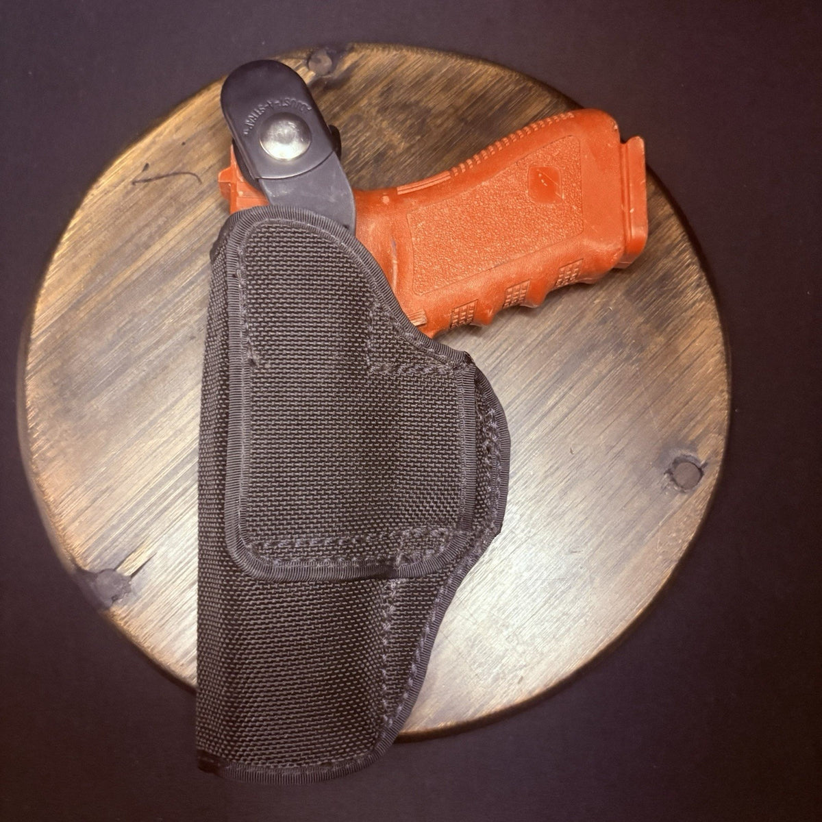 Bianchi GLOCK 17 Holster Adjust-A-Strap RH OWB Nylon Tactical Holster, Belt Loop