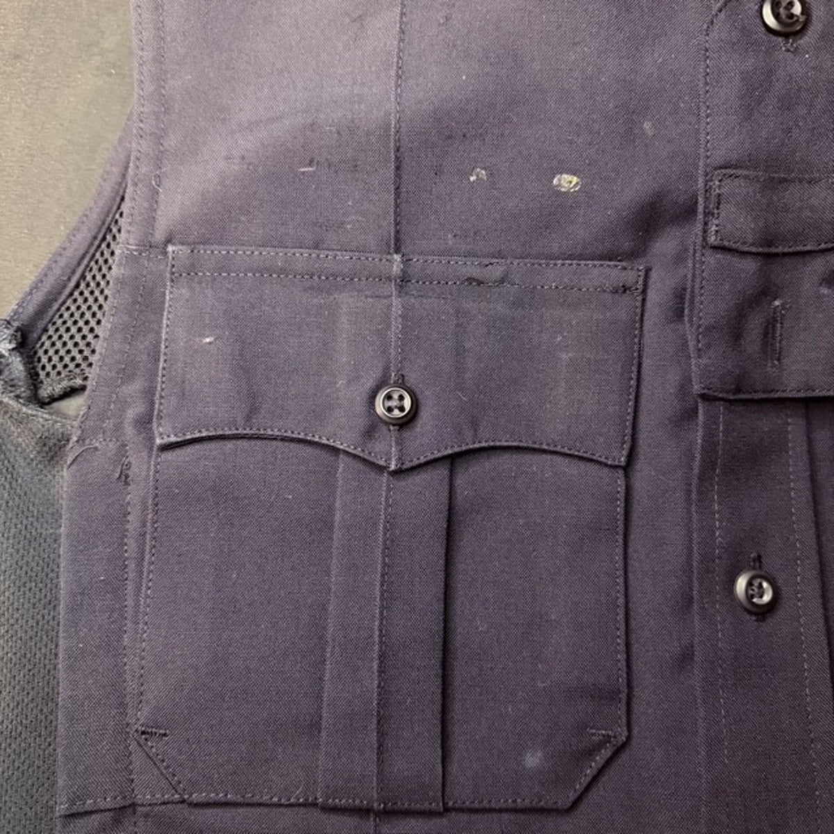 Spiewak Tactical Armor Carrier Vest Size Medium Regular Dark Navy Mic Tab Duty