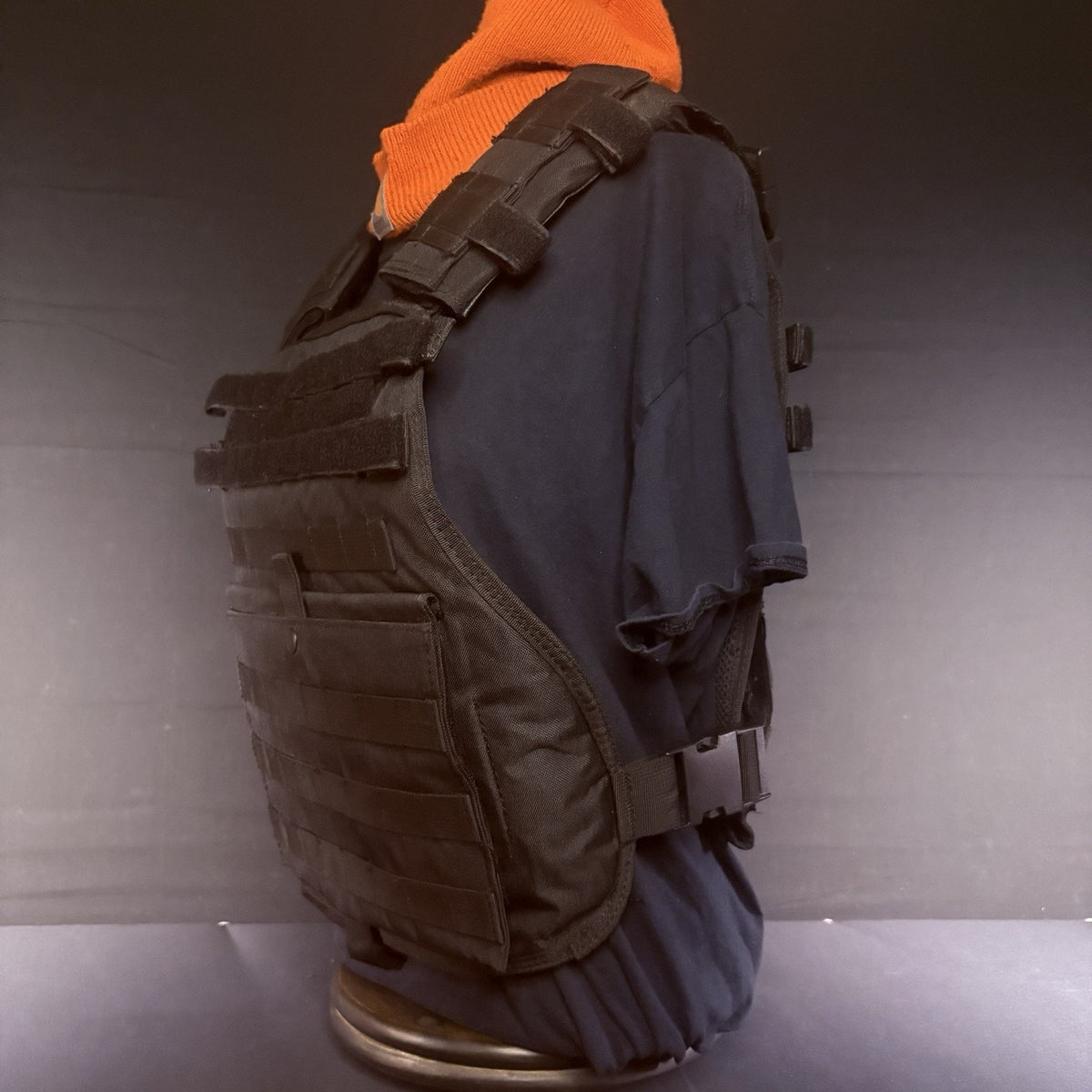 Protech Plate Carrier Vest 10"X 12" Size: Adjustable Black MOLLE