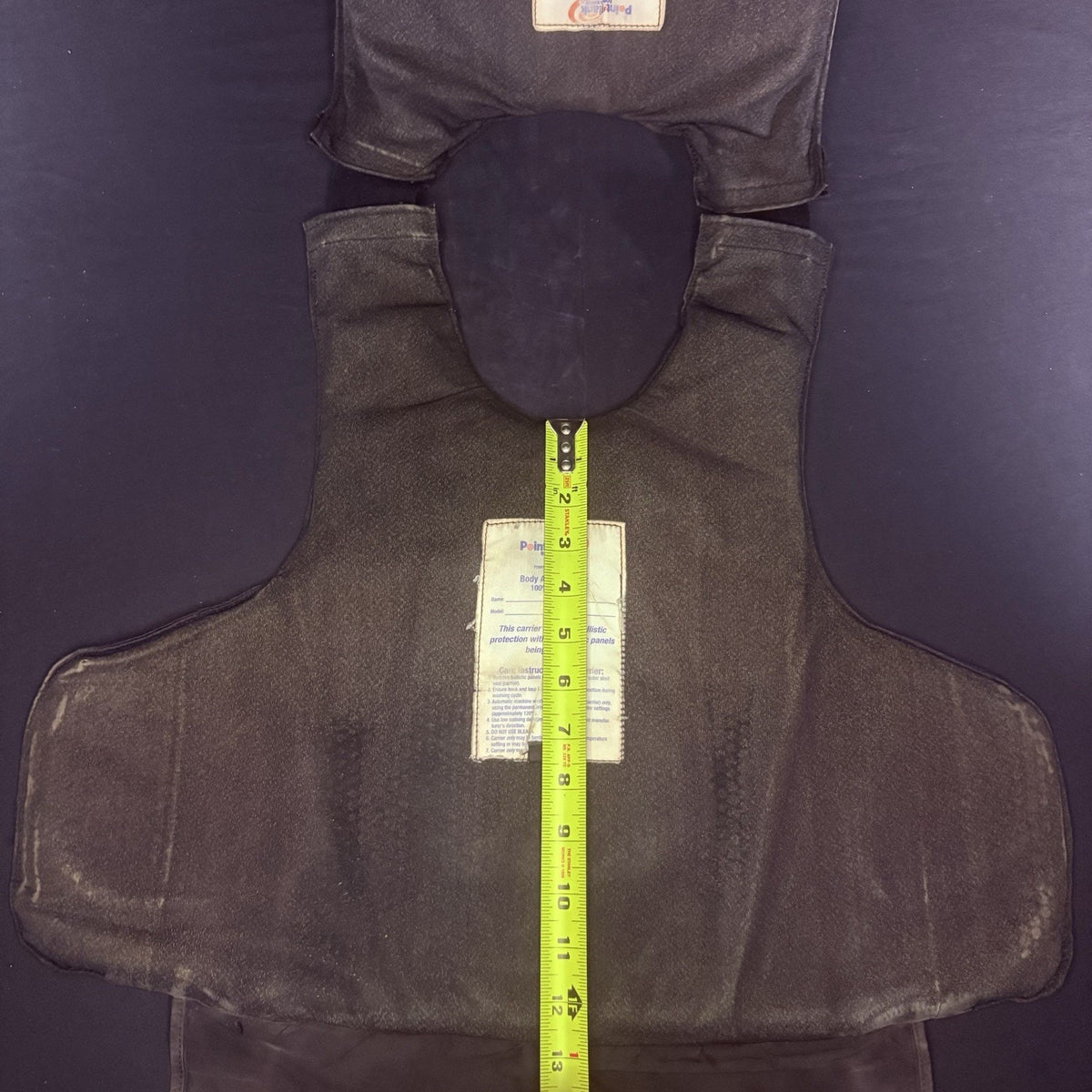 PB Armor 3A Bullet Proof Vest Size Large IIIA Ballistic Concealable Body Armor