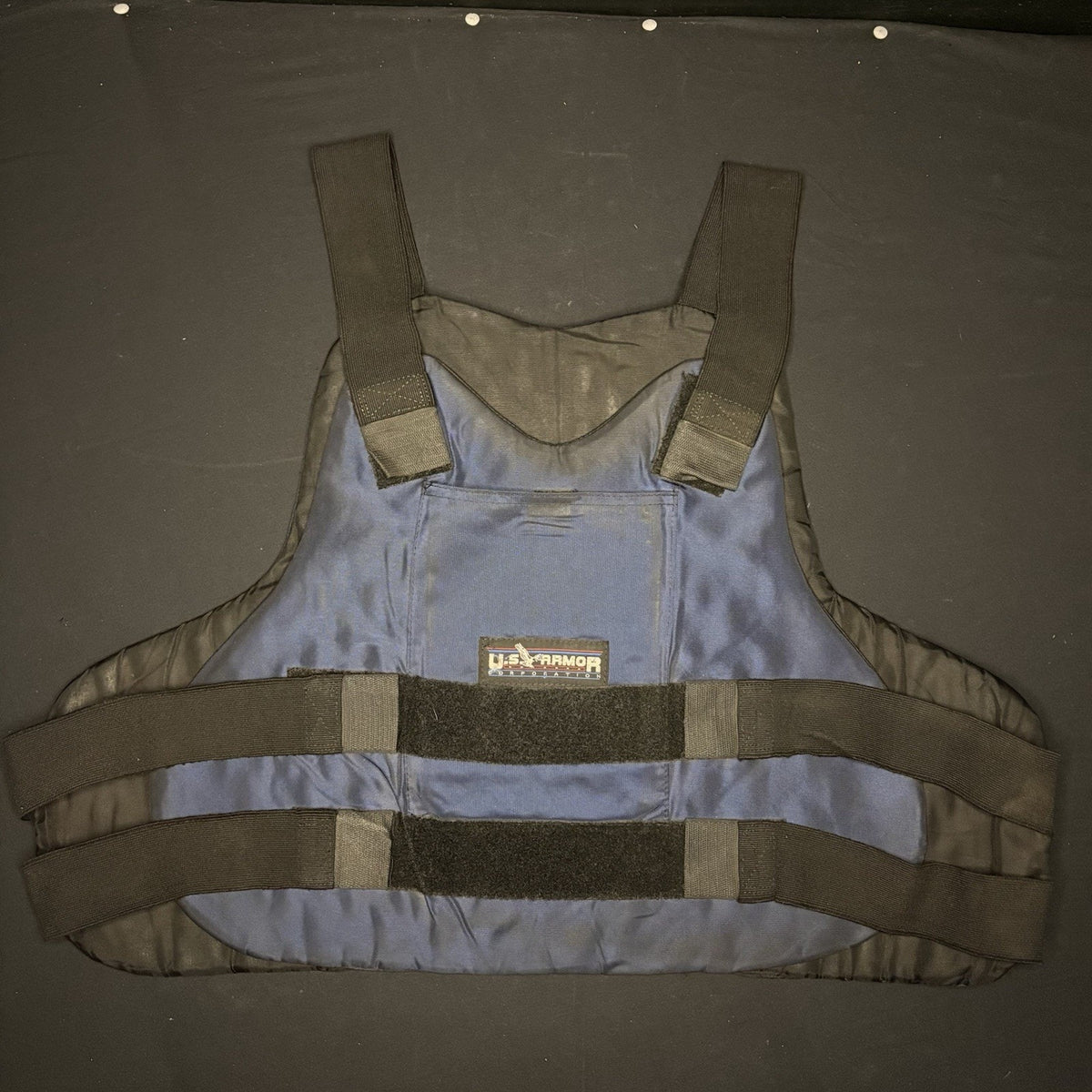 US Armor Ballistic Level 2 II Vest Size XL Made In USA Concealable Bulletproof