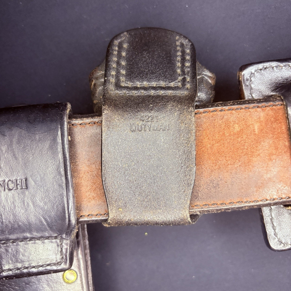 Bianchi Duty Belt 32" w/Mag Pouch, Key Keeper, Radio, Mace, Recorder Pouch