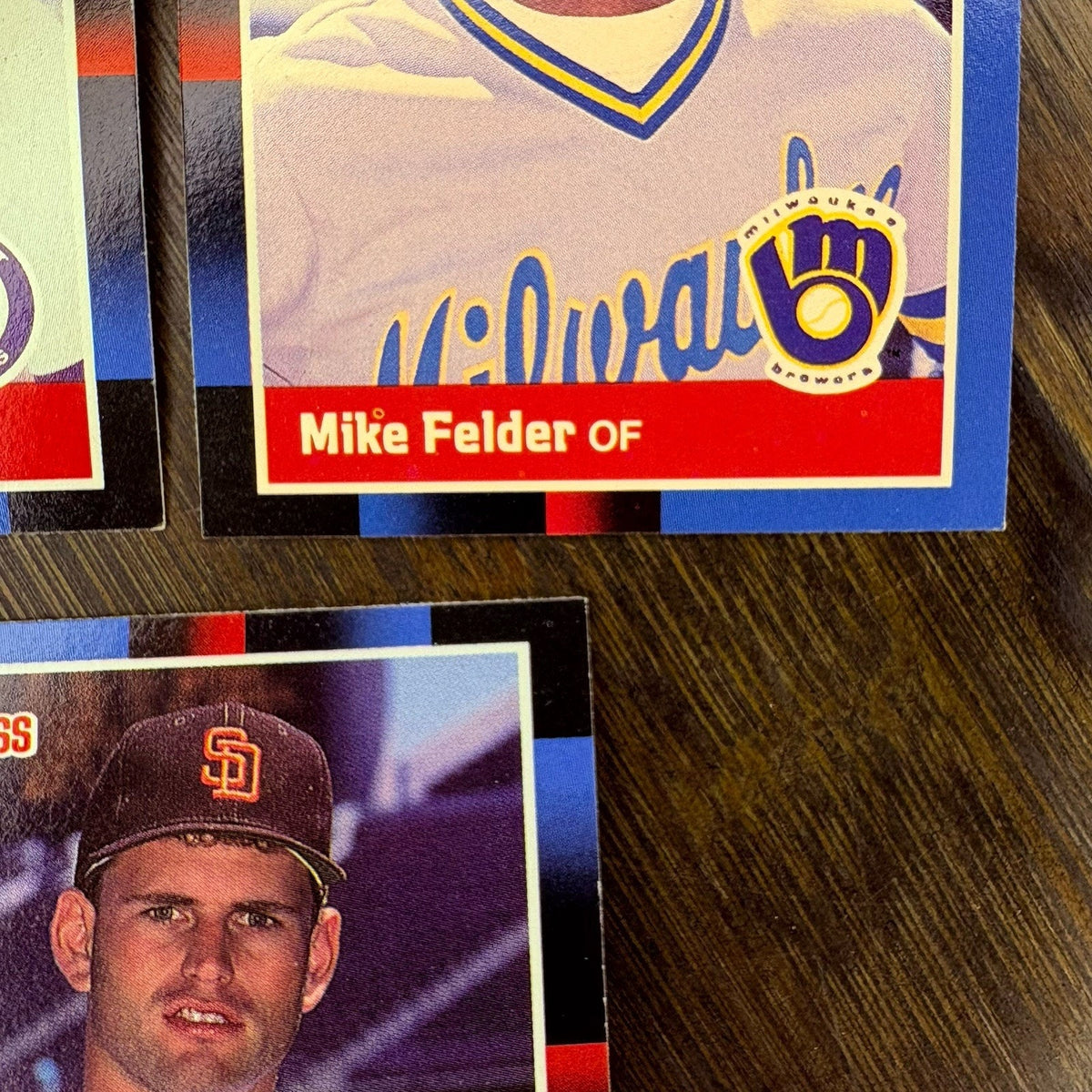 Donruss 1988 High Grade Cards #399, #398, #397, #396, #534 MLB Baseball (Lot 5)
